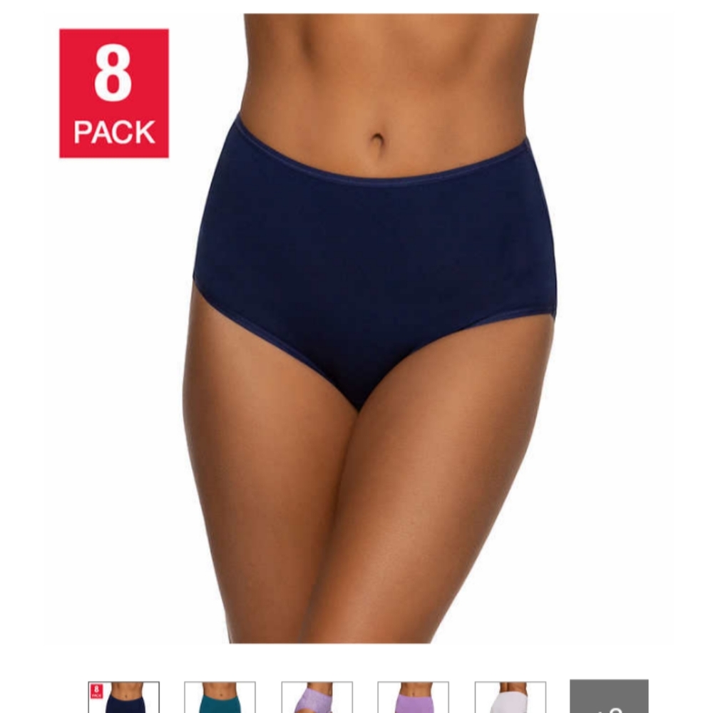 *Felina cotton stretch brief 8 pack